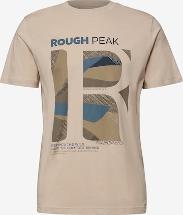 Street One MEN Shirt in Beige: front