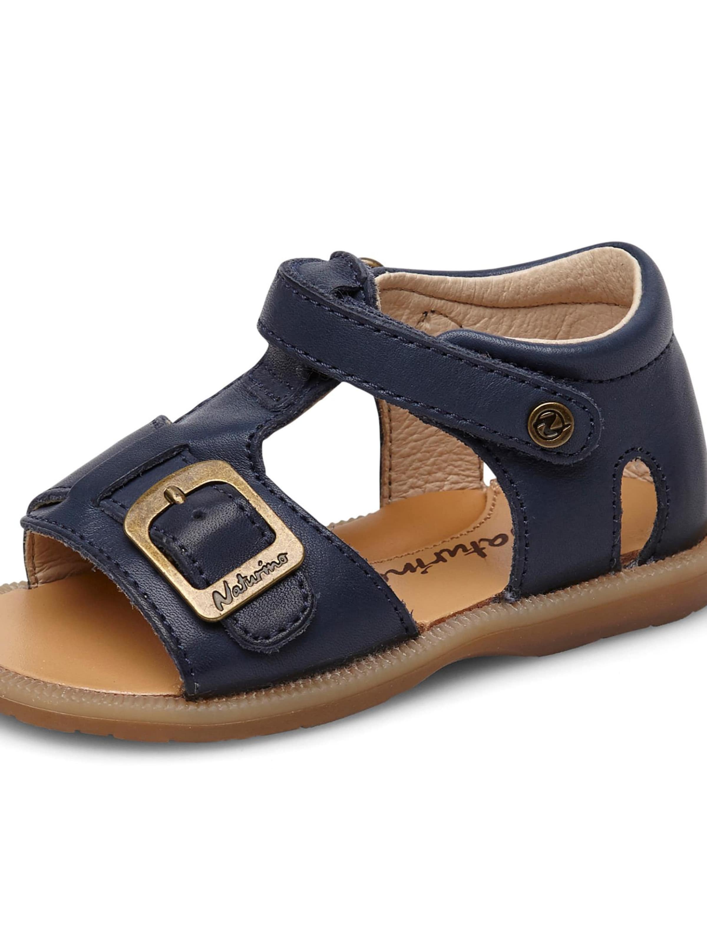 Chaussures ouvertes 'QUARZO' NATURINO en bleu : devant