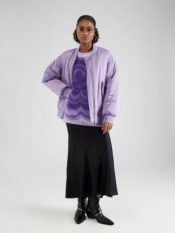 Monki Pulover | vijolična barva