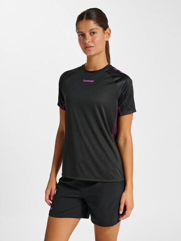 Hummel Performance shirt in Black: front