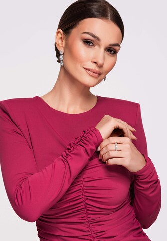 Ombre Avondjurk in Roze