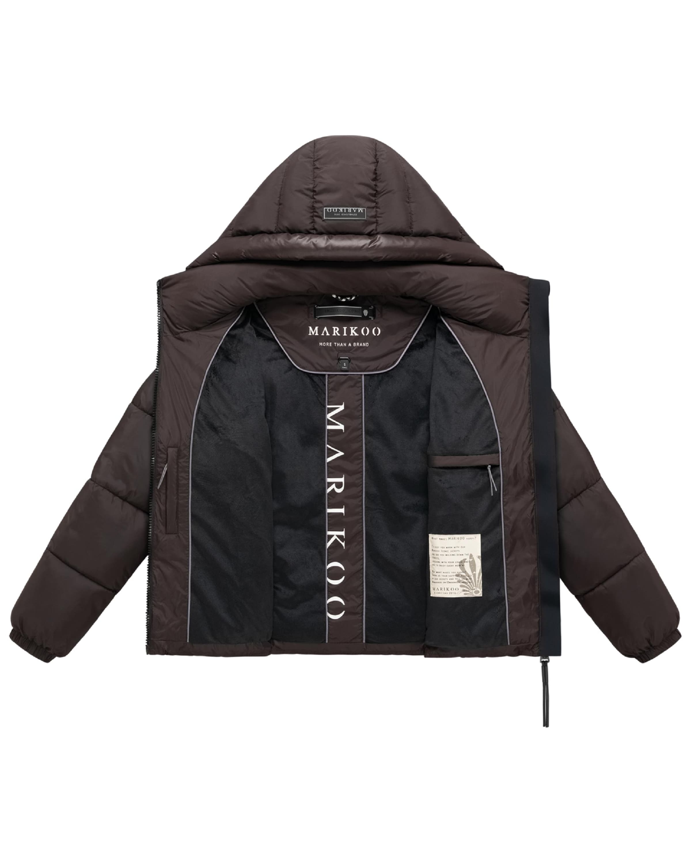 MARIKOO Jacke 'Pinaa XVI' in Braun