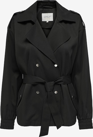 ONLY Between-Seasons Coat 'SEPIA' in Black: front