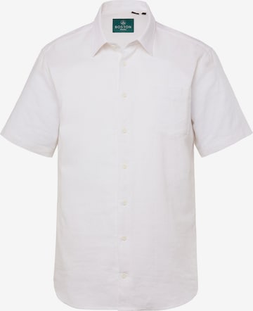 Chemise Boston Park en blanc : devant