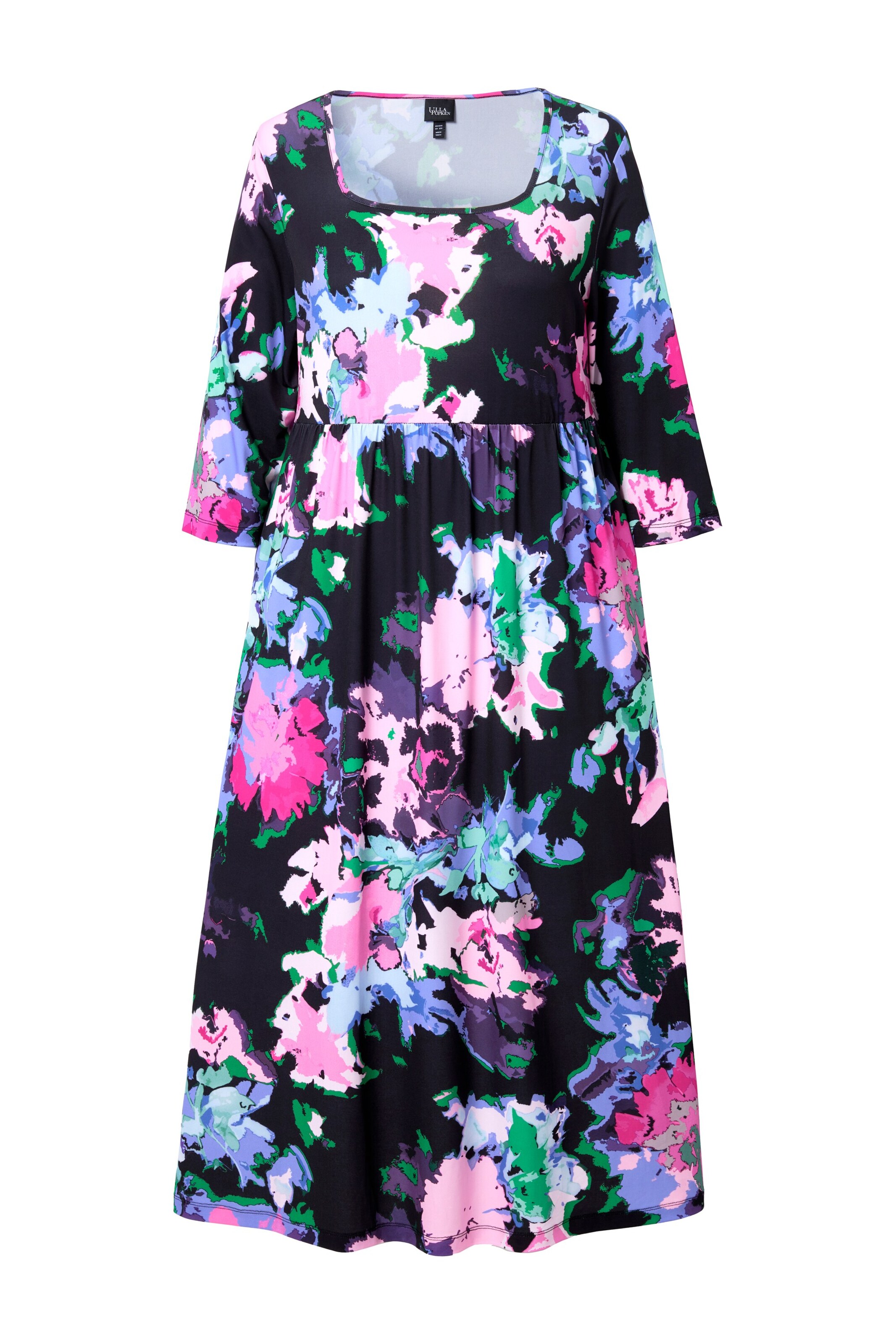 Ulla Popken Kleid in Schwarz: Vorderseite