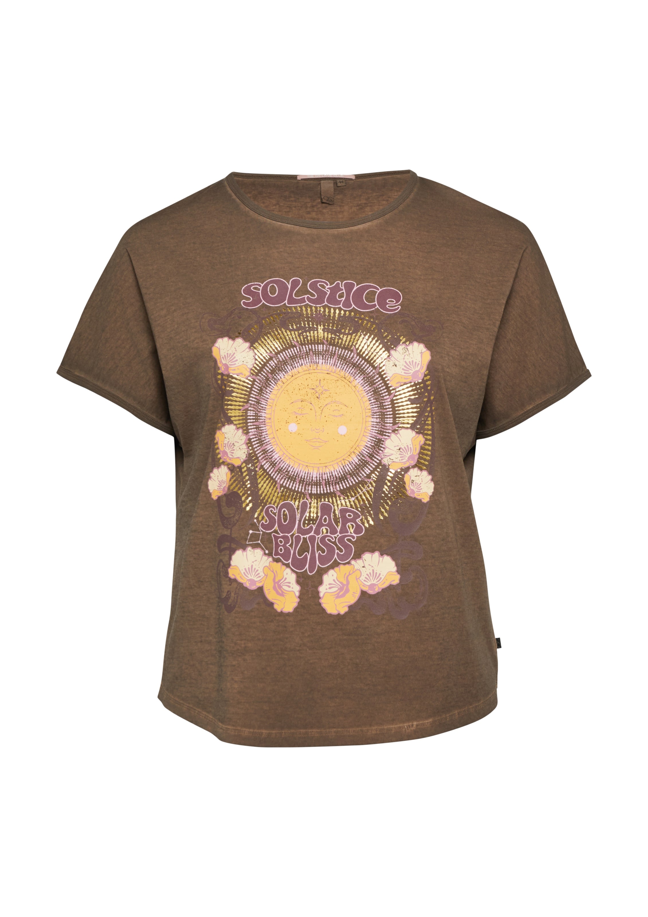 QS Shirt in Brown: front