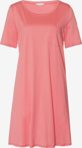 Chemise de nuit ' Cotton Deluxe ' Hanro en rouge : devant