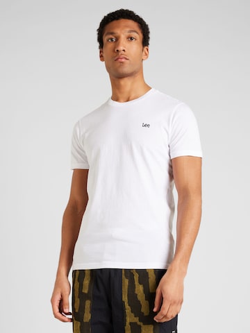 T-Shirt 'TWIN PACK CREW' Lee en noir : devant