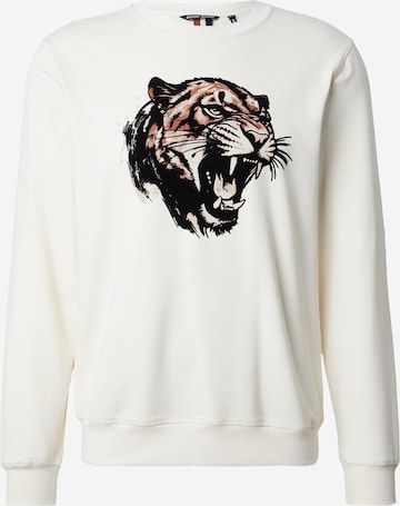 balta ANTONY MORATO Megztinis be užsegimo: priekis