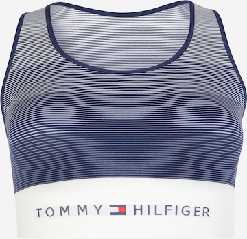 Tommy Hilfiger Underwear Plus - Soutien Bustier Soutien em azul: frente