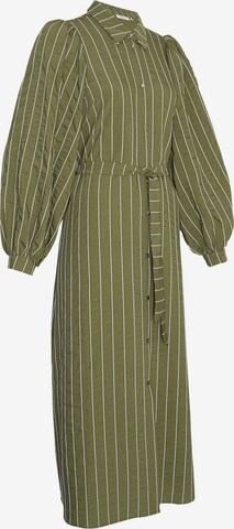 MSCH COPENHAGEN Shirt Dress 'Sidona' in Green