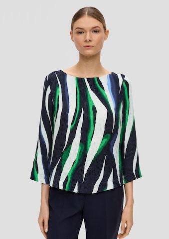 s.Oliver BLACK LABEL Blouse in Mixed colors: front