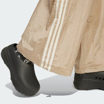 ADIDAS ORIGINALS Wide leg Trousers 'Atlanta' in Beige