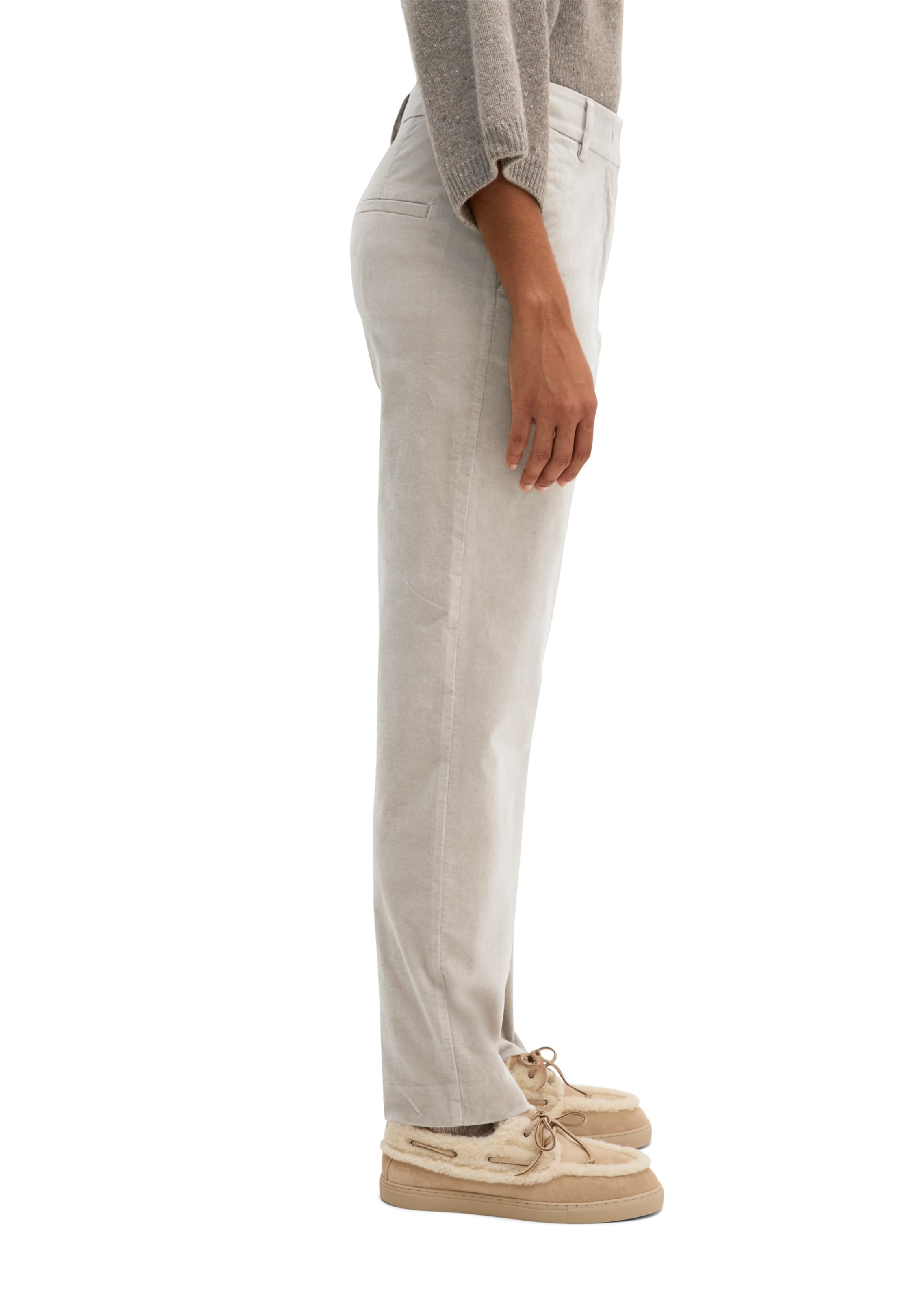 Marc O'Polo Tapered Hose in Grau: Seite