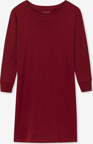 Chemise de nuit SCHIESSER en rouge : devant