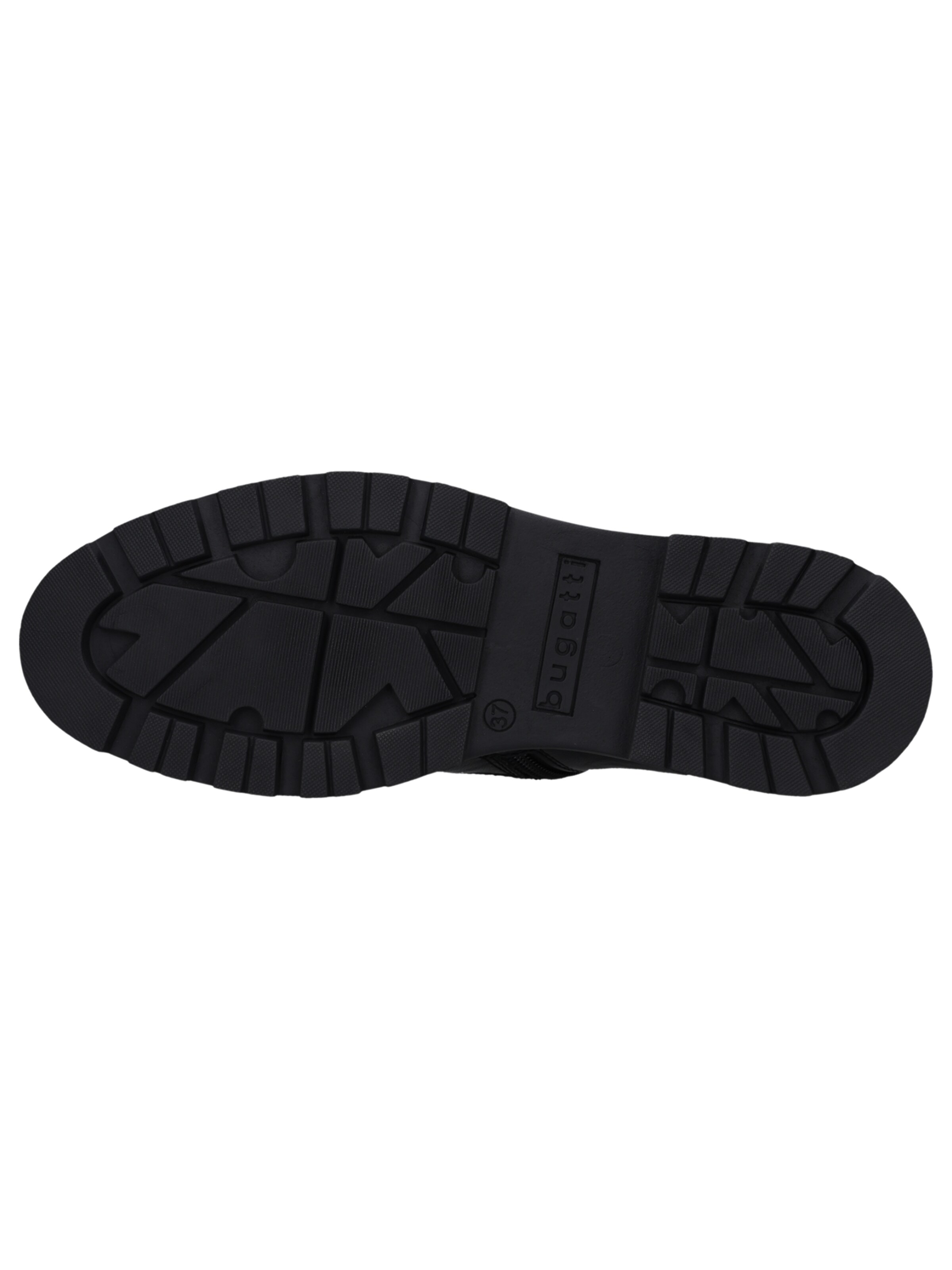 bugatti Lace-Up Ankle Boots in Black
