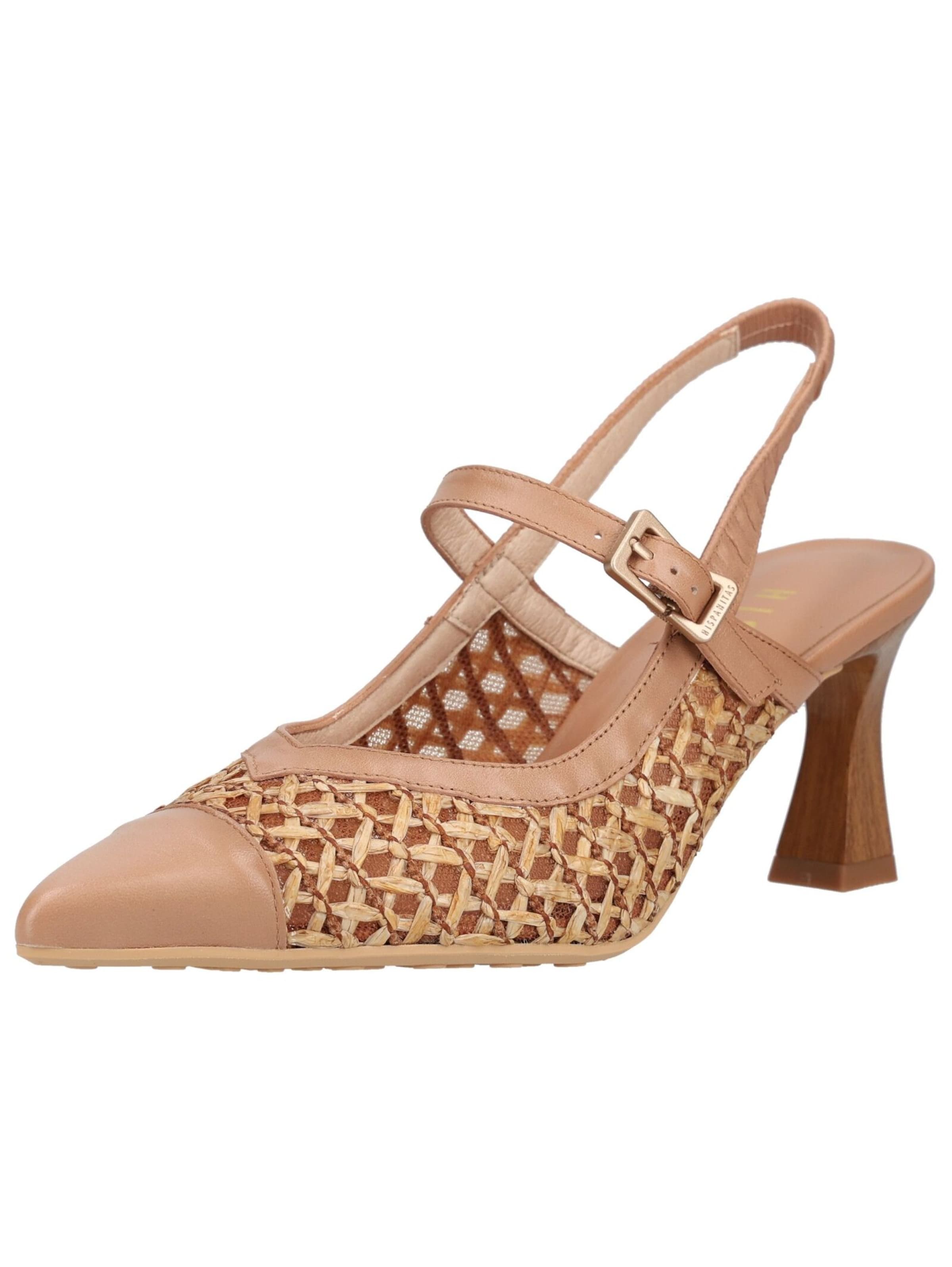 Hispanitas Slingpumps in Braun: Vorderseite