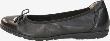 CAPRICE Ballet Flats in Black