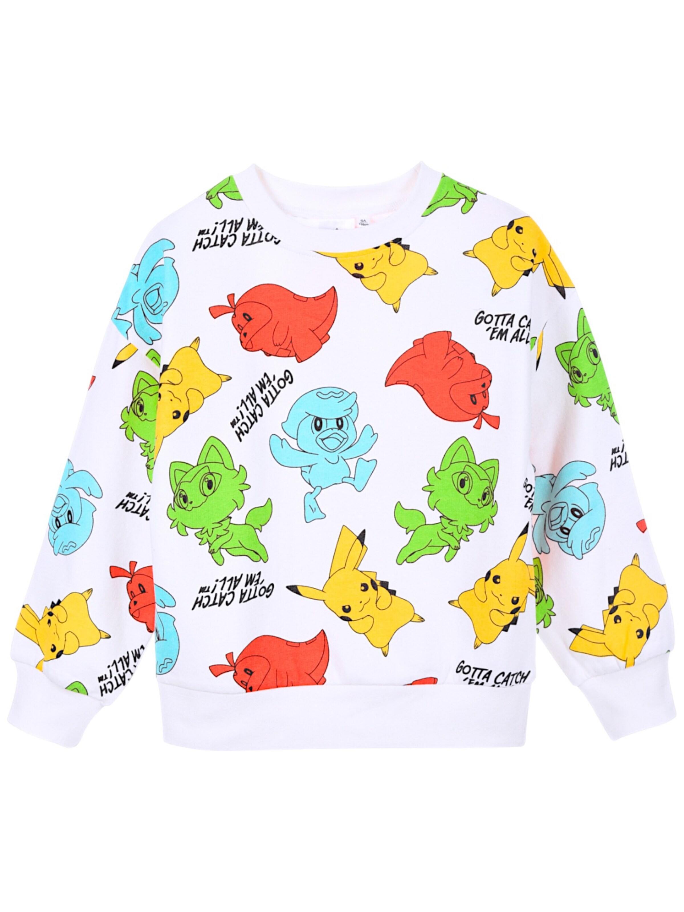 Pokémon Sweatshirt in Beige: front