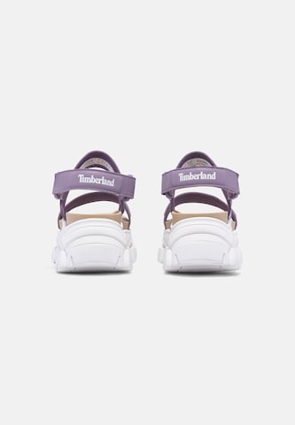 TIMBERLAND - Sandálias com tiras 'Adley' em roxo