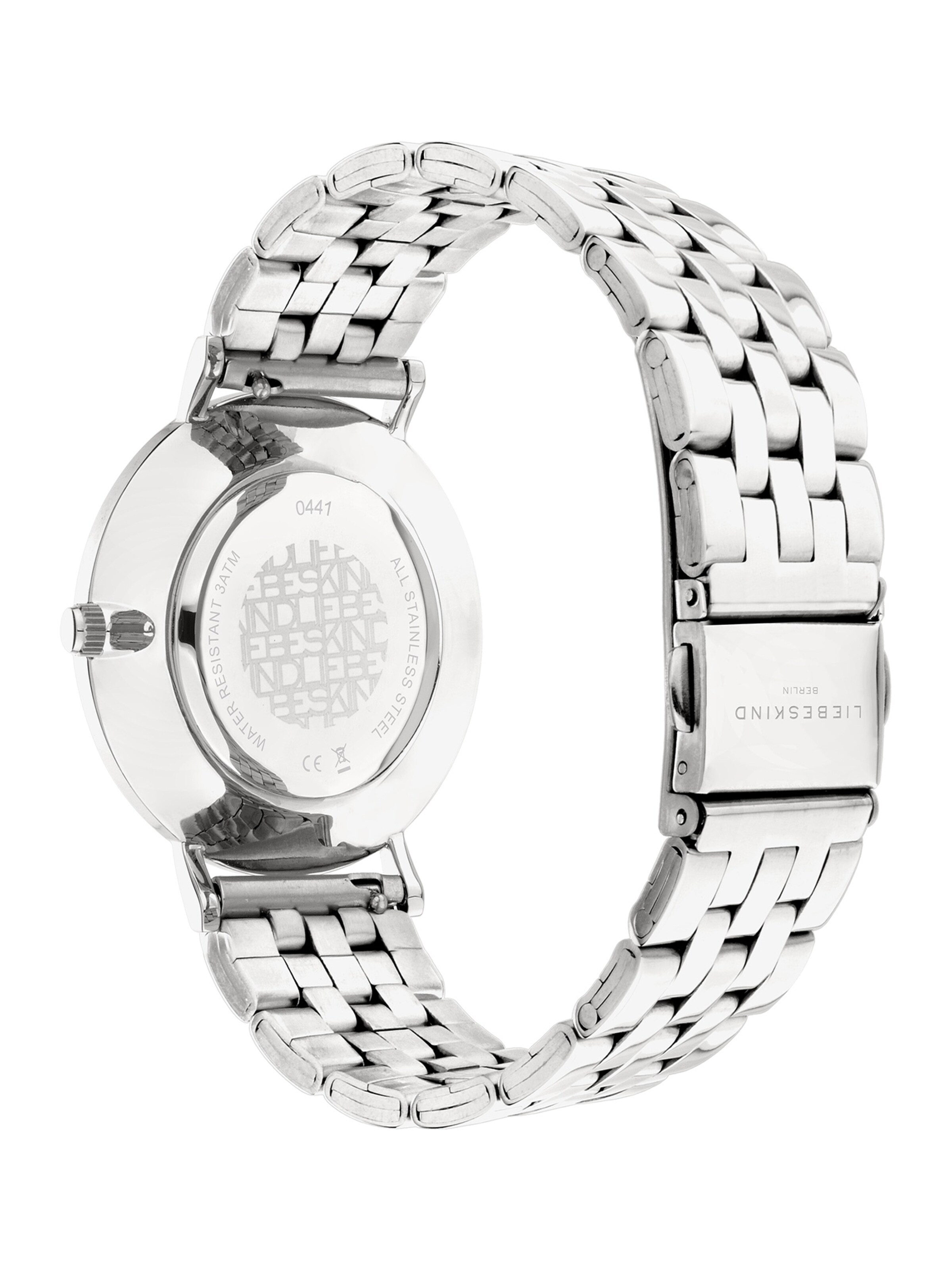 Montre à affichage analogique Liebeskind Berlin en argent