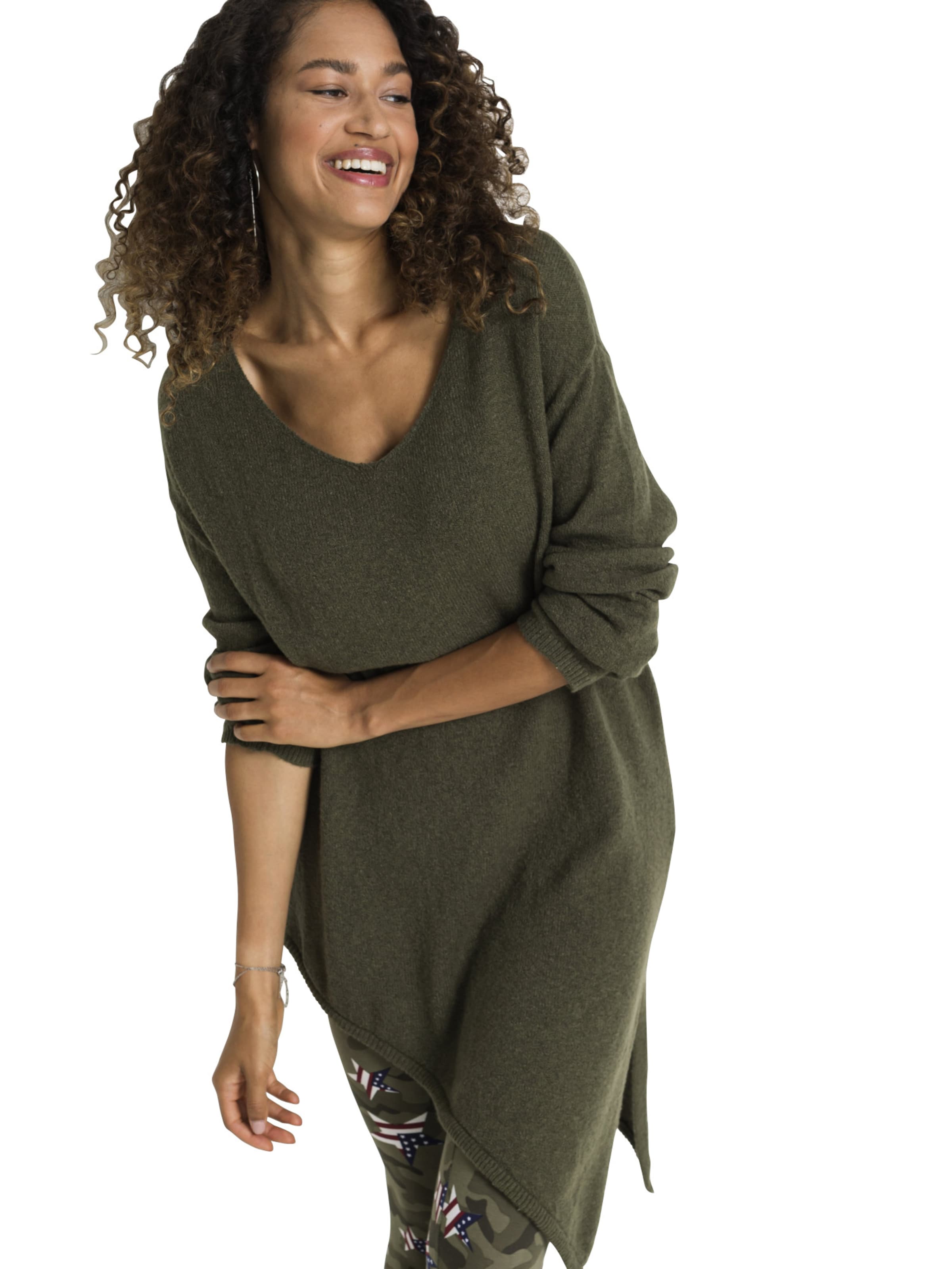Pullover di bonprix in verde: frontale