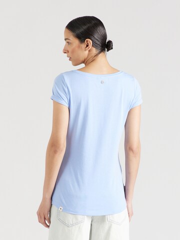 Ragwear T-Shirt 'FLLORAH' in Blau