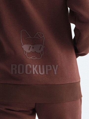 Rockupy Sweatshirt 'Chris' in Brown