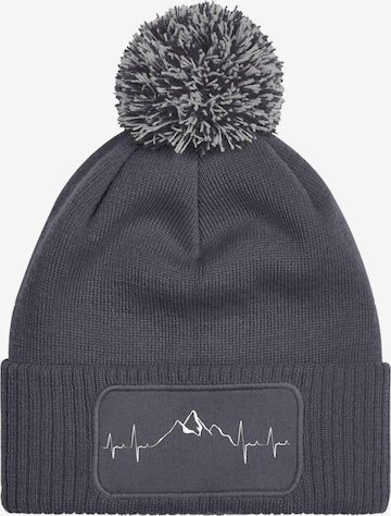 Youth Designz Mütze 'Heartbeat Mountain' in Grau: Vorderseite