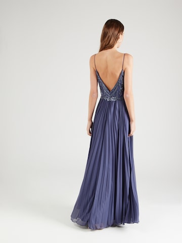 Unique Evening Dress in Blue