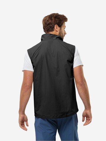 JACK WOLFSKIN Sports vest 'PRELIGHT' in Black
