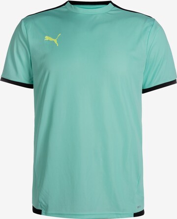 T-Shirt fonctionnel PUMA en bleu : devant