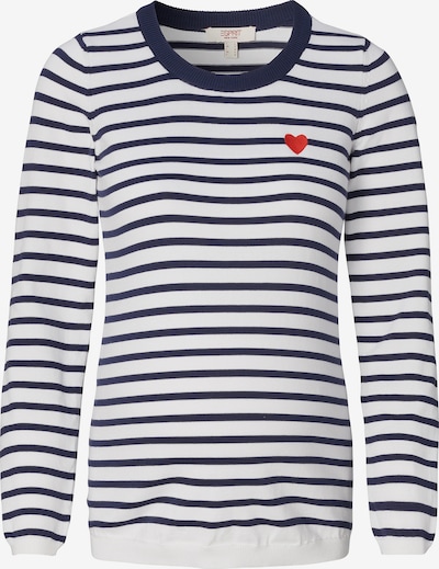 Esprit Maternity Pullover in navy / rot / weiß, Produktansicht