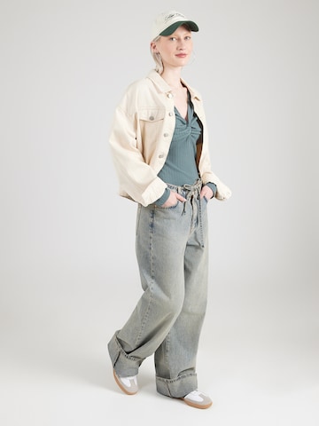 ABOUT YOU Блуза боди 'Tabea' в зелено