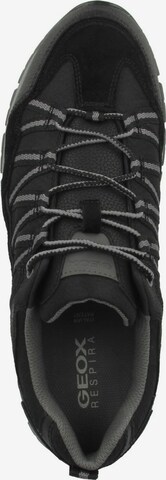 GEOX Athletic Lace-Up Shoes in Black