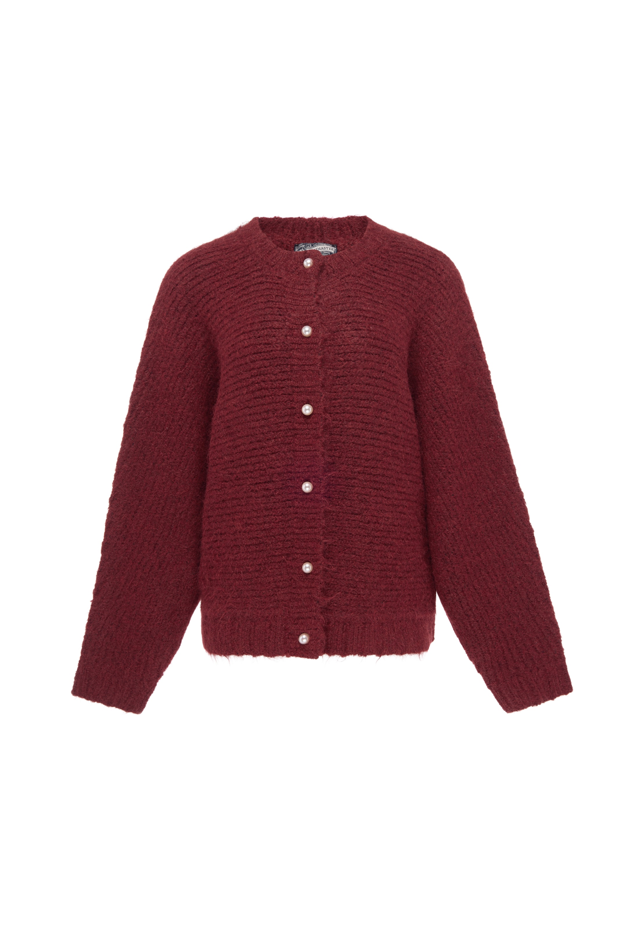 DreiMaster Vintage Knit cardigan in Red: front