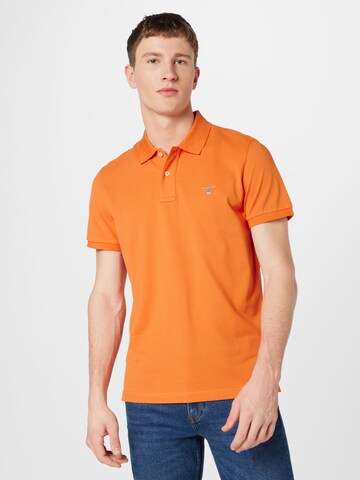 GANT Shirt 'Rugger' in Oranje: voorkant