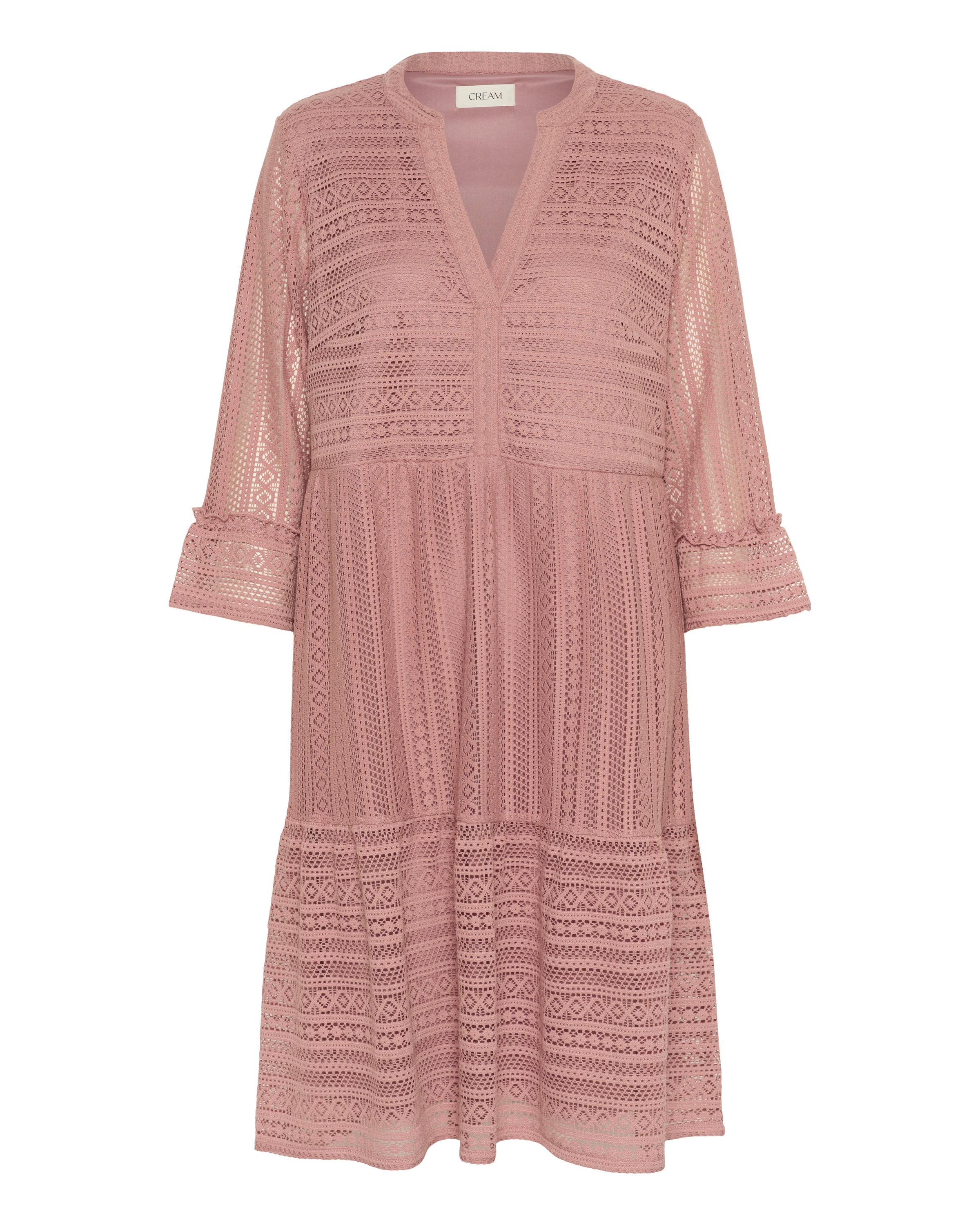 Robe Cream en rose : devant
