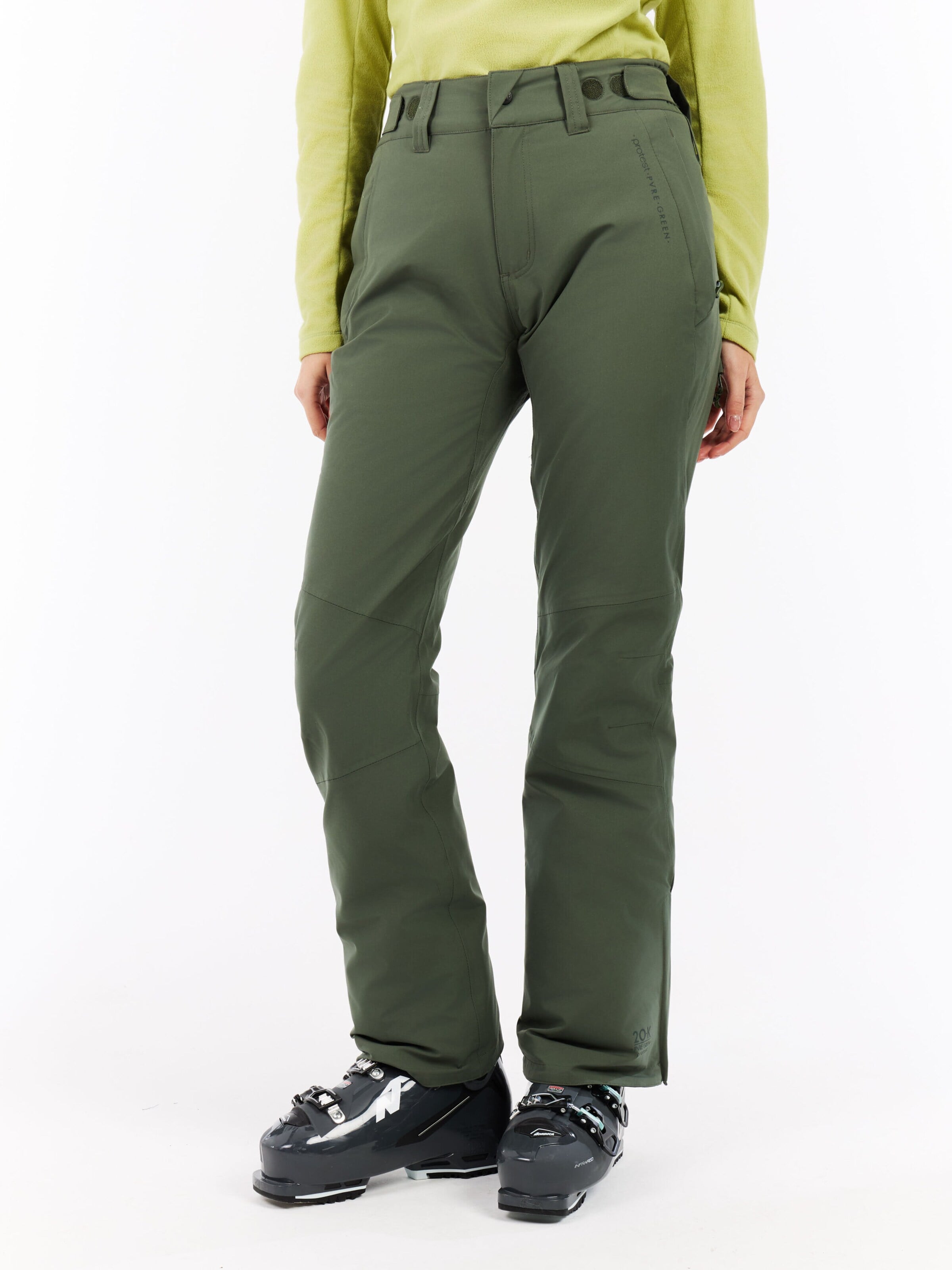 PROTEST Regular Sports trousers 'PRTCARMACKOS' in Green