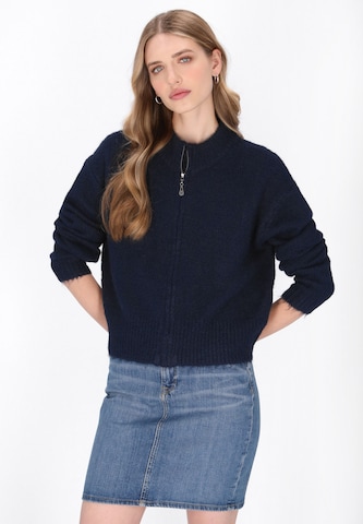 DreiMaster Vintage - Casaco de malha em azul: frente
