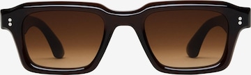 Lunettes de soleil CHIMI en marron : devant