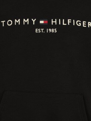 Tommy Hilfiger Big & Tall Μπλούζα φούτερ σε μαύρο