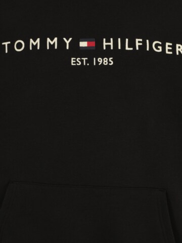 Tommy Hilfiger Big & Tall Mikina – černá