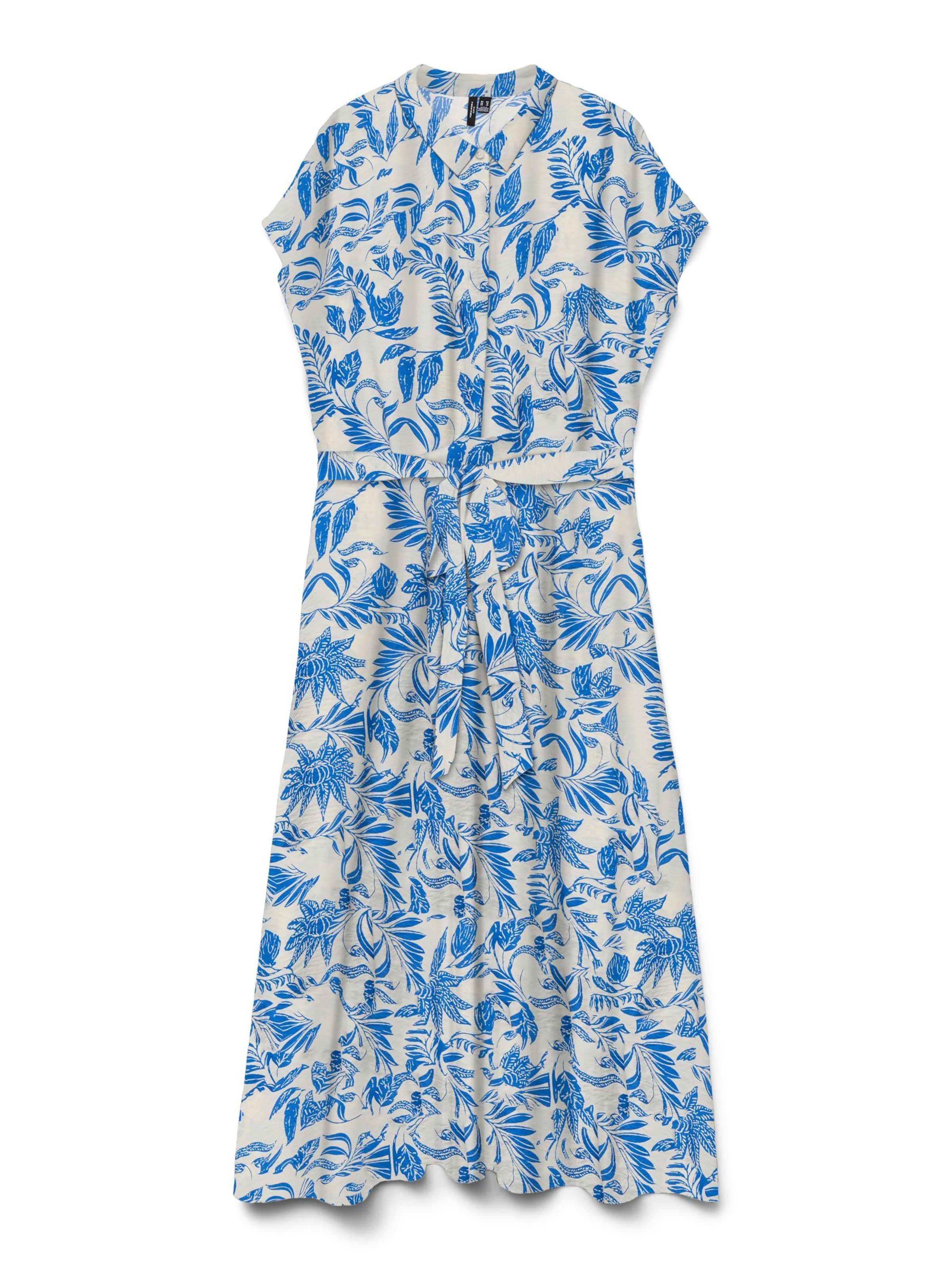 Vero Moda Curve Kleid 'VMCJosie' in Weiß: Vorderseite