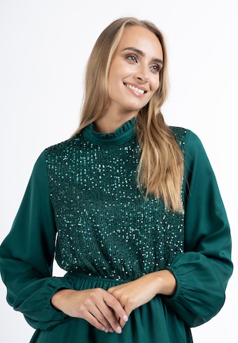 Usha Платье в Зеленый