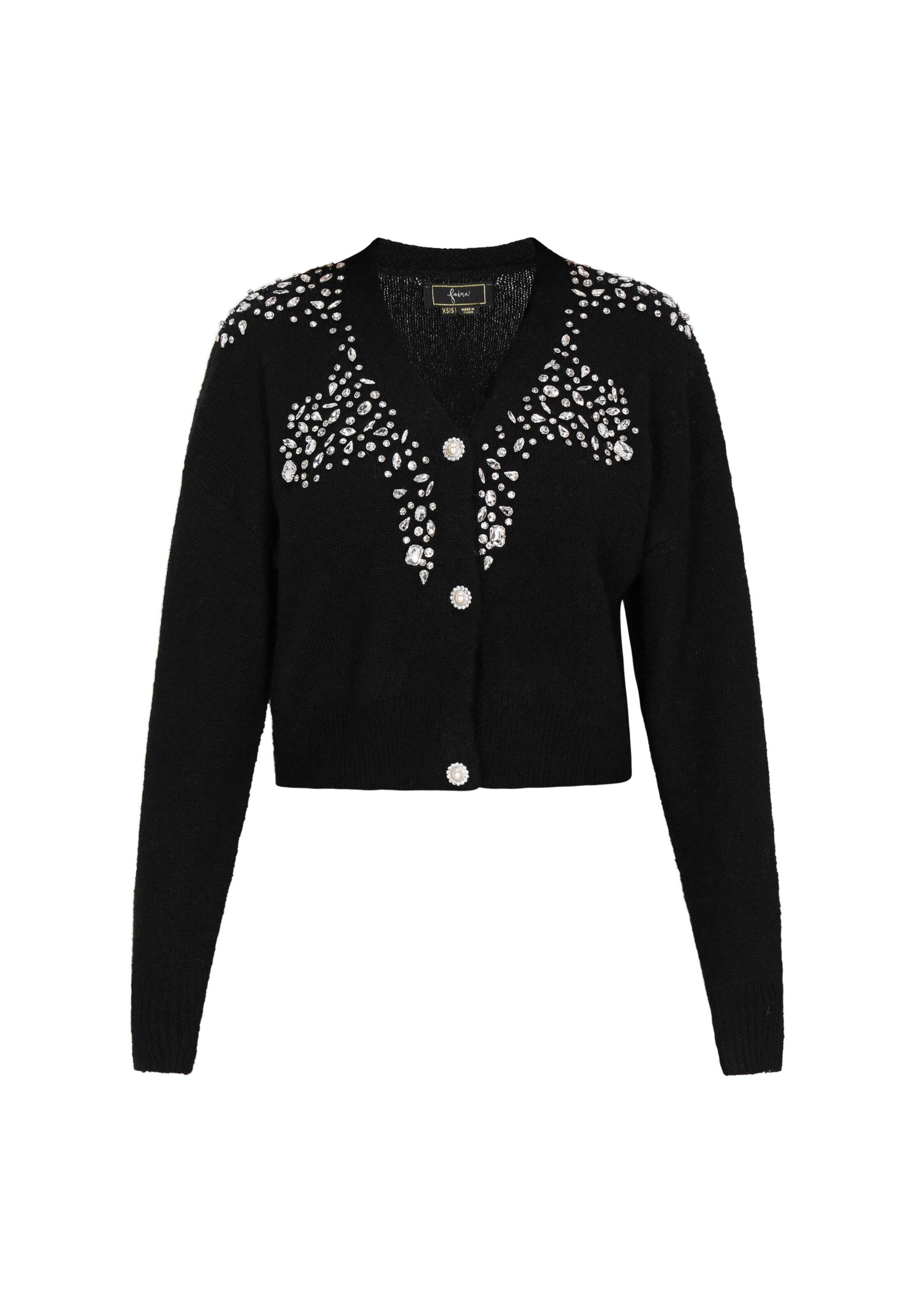 faina Kampsun 'Fashion Look', värv must: eest vaates