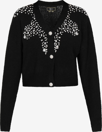 fainaKardigan 'Fashion Look' - crna boja: prednji dio