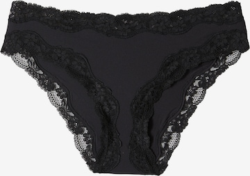 Slip 'Pure Soft' di ETAM in nero: frontale