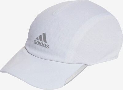 Cappello da baseball sportivo 'Run Mesh' ADIDAS SPORTSWEAR di colore grigio / bianco, Visualizzazione prodotti