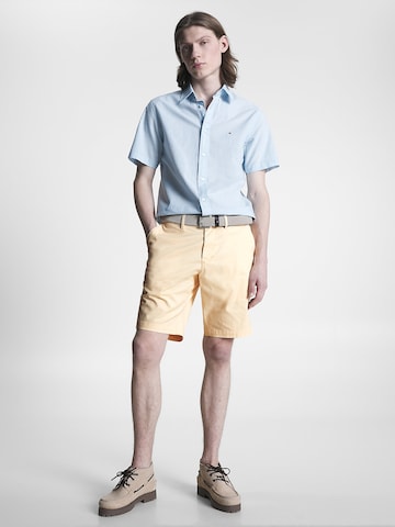 TOMMY HILFIGER Regular Chino trousers 'Harlem' in Yellow